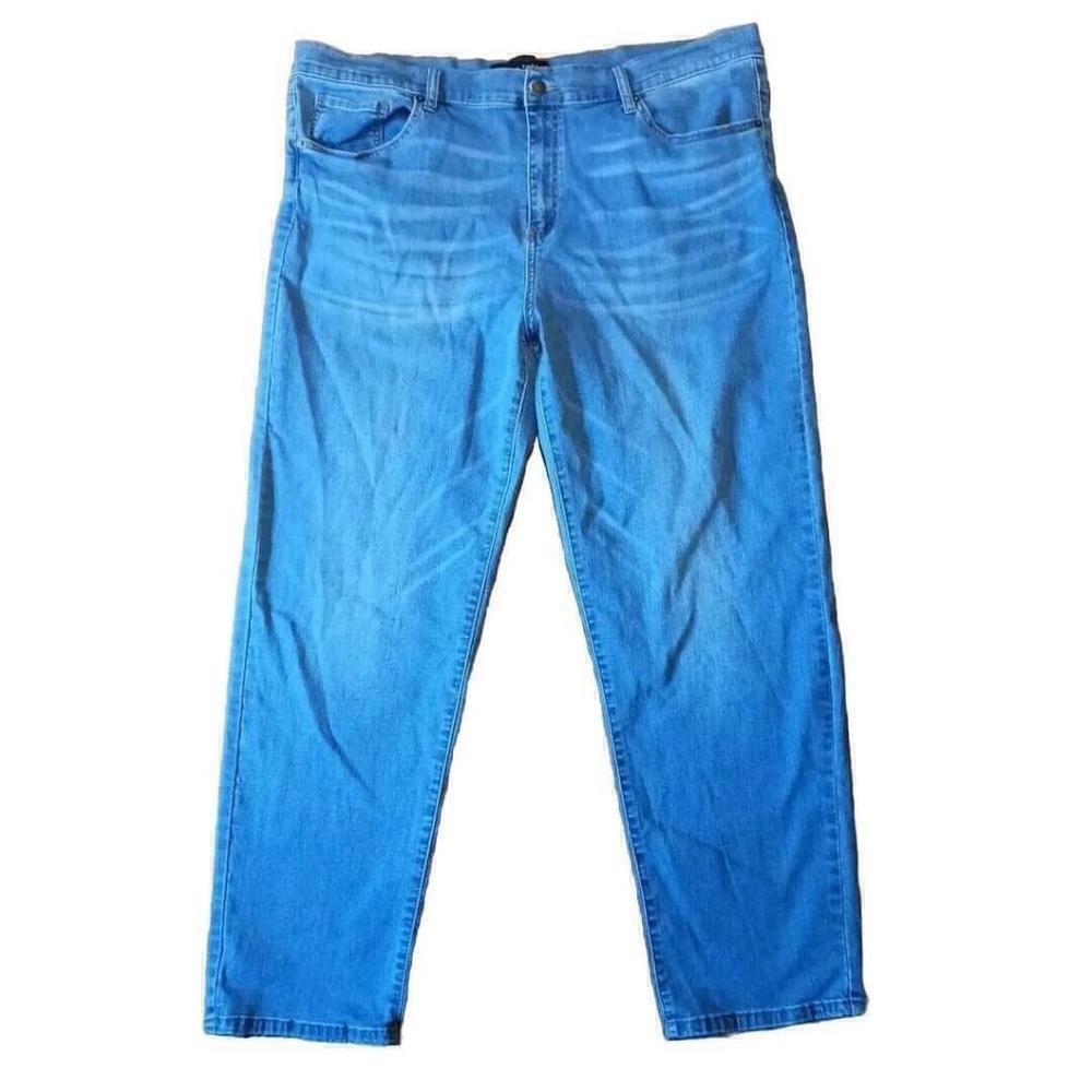 Truth Theory Men's Blue Straight Jeans 40x30